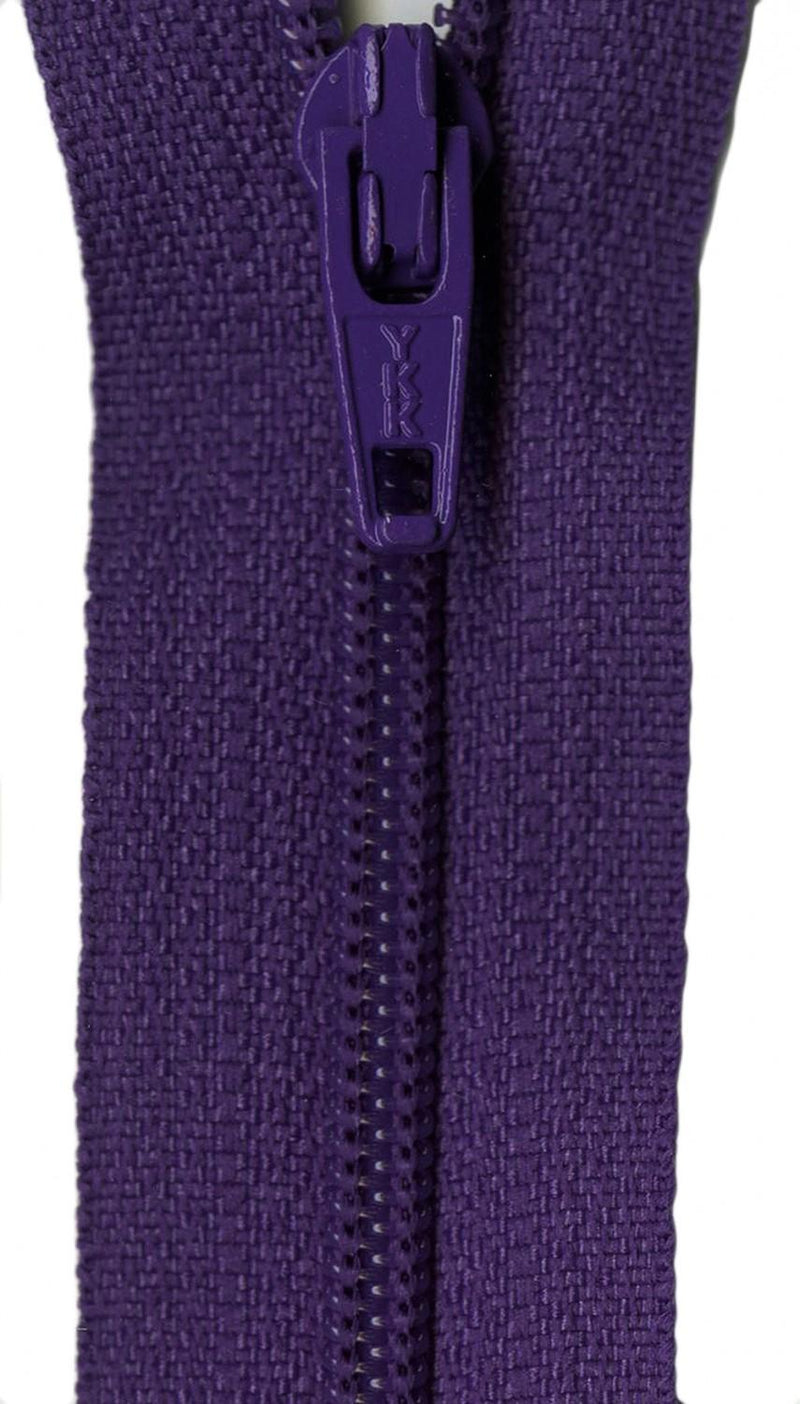 YKK Ziplon Zipper 14 Inch Purple - ZIP14-559