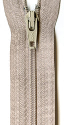 YKK Ziplon Zipper 16 Inch Bone - ZIP16-572