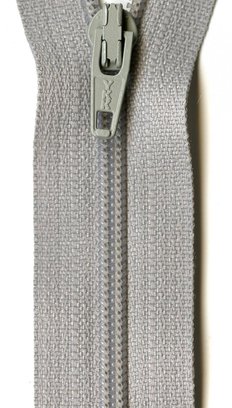 YKK Ziplon Zipper 16 Inch Smoke Grey - ZIP16-576