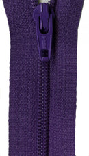 YKK Ziplon Zipper 18 Inch Purple - ZIP18-559