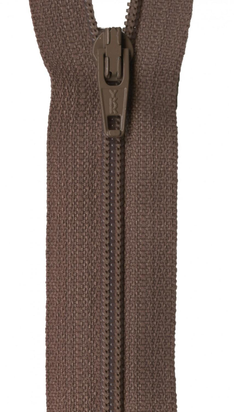 YKK Ziplon Zipper 18 Inch London Tan - ZIP18-854