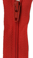 YKK Ziplon Zipper 9 Inch Parade Red- ZIP09-820