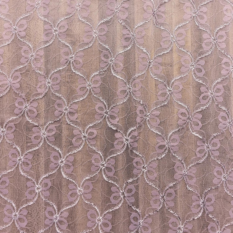 ZINCK'S Mauve Lace FT796 - Fabric